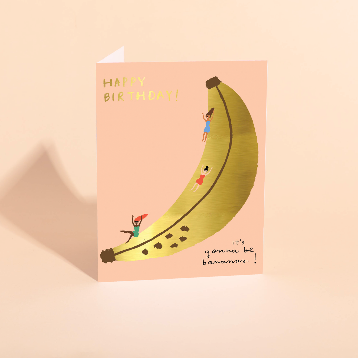 BANANA SLIDE - Birthday Card