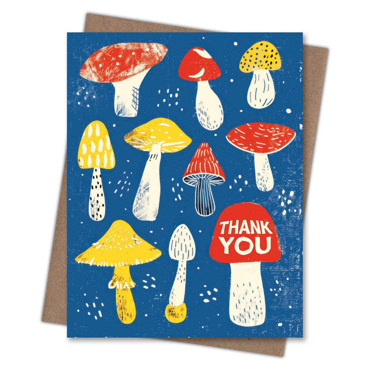 Mushrooms Thank You Card