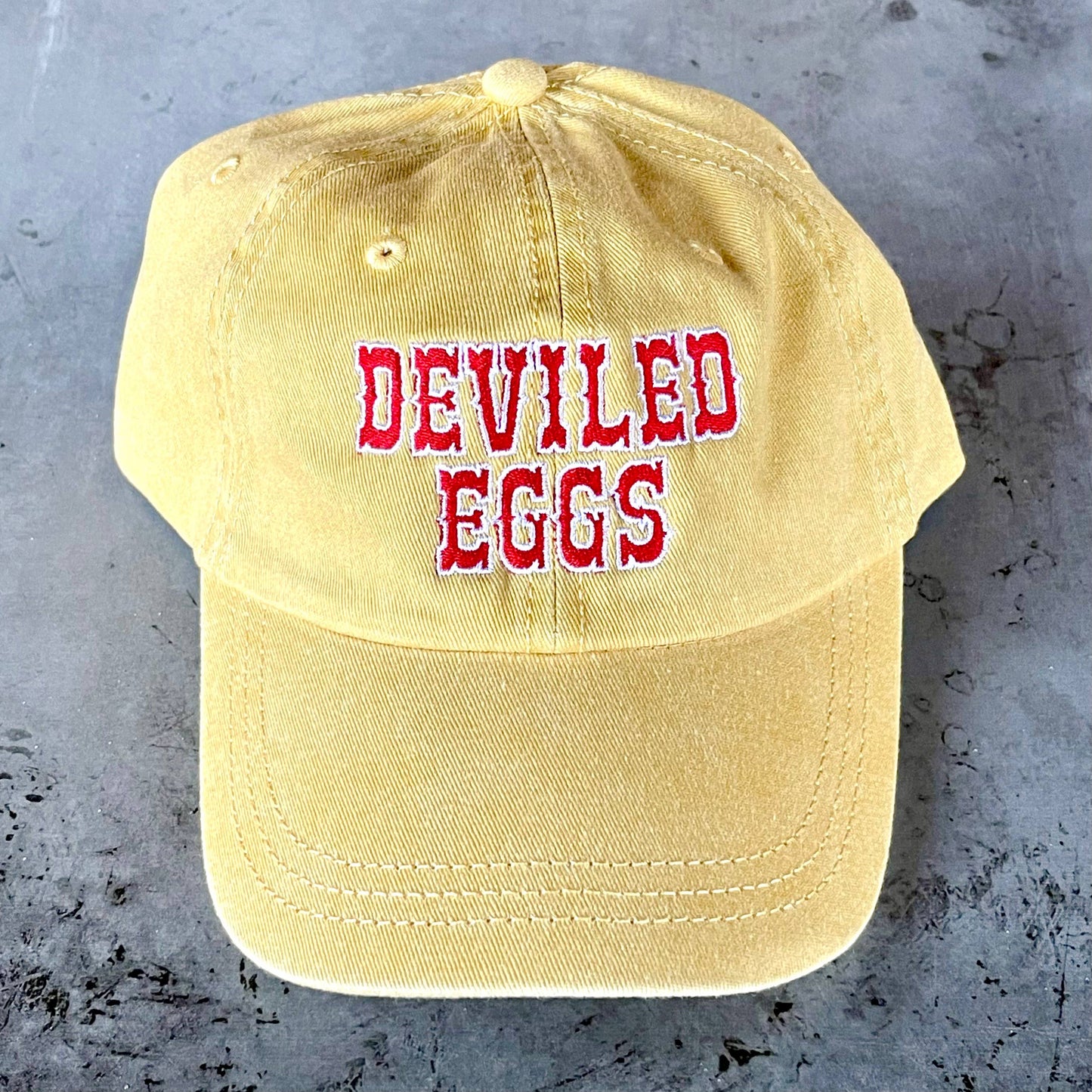 Deviled Eggs Baseball Cap Dad Hat