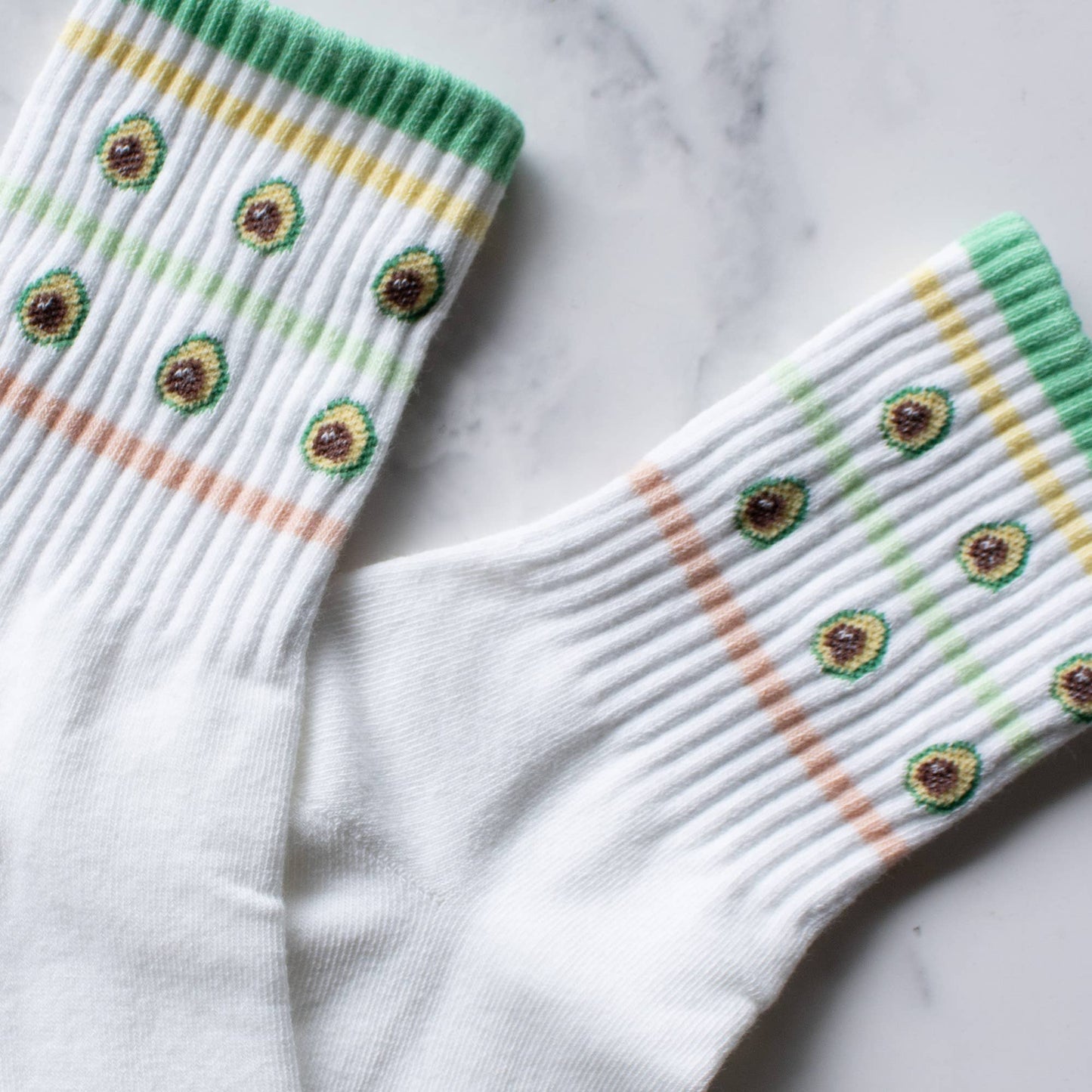 Juicy Fruit Casual Socks | Strawberry