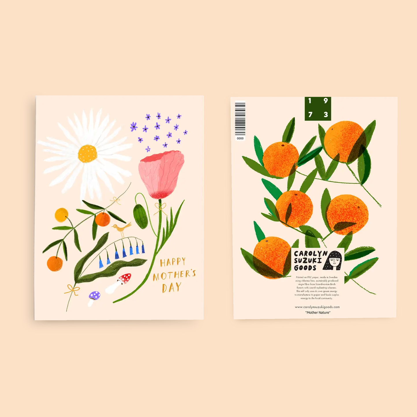 MOTHER NATURE - Mother's Day Card