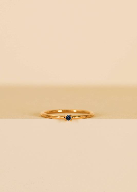 Pinky Ring - Blue: 5