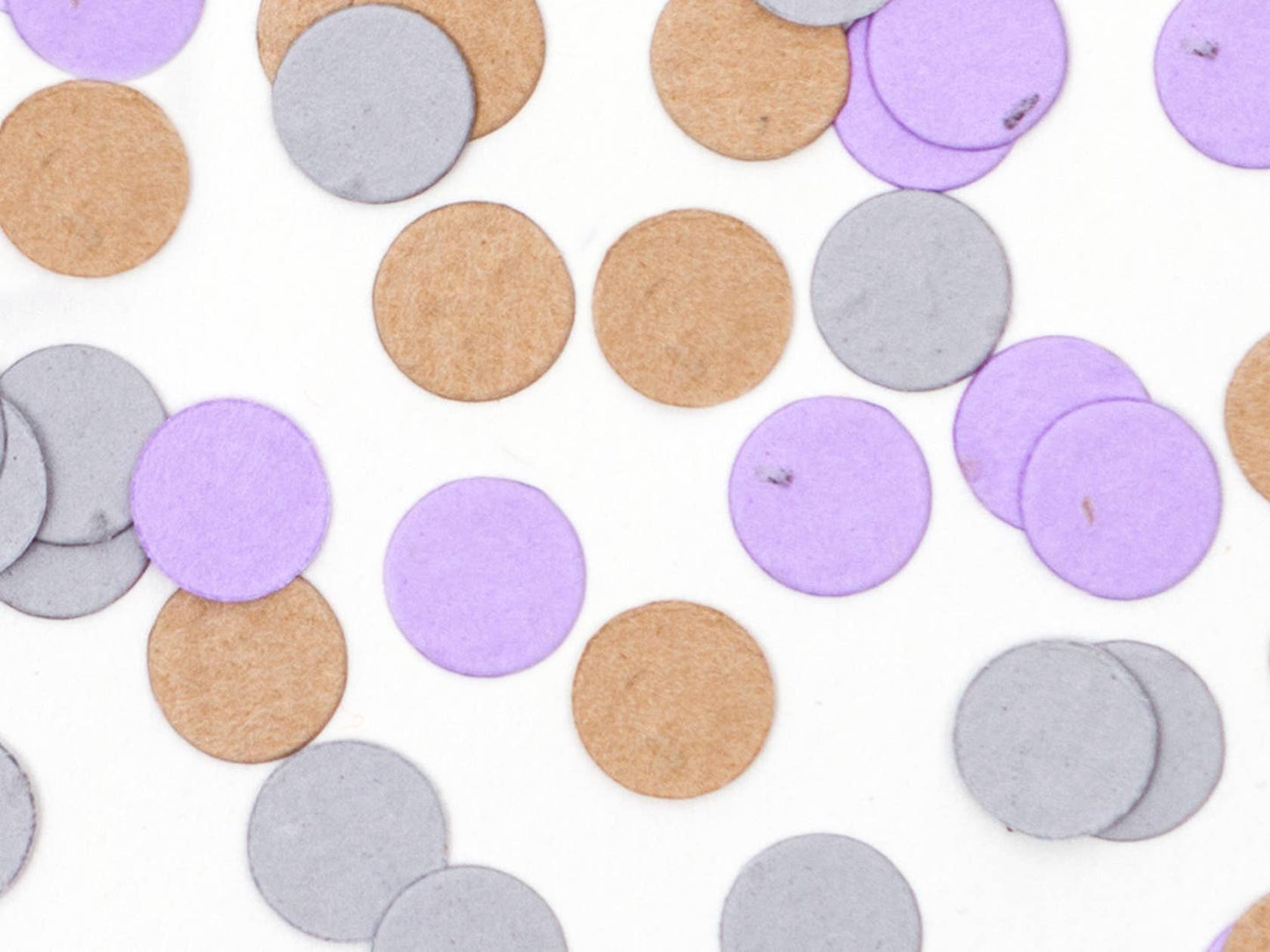 Wildflower Seed Confetti - Lilac/Kraft/Concrete
