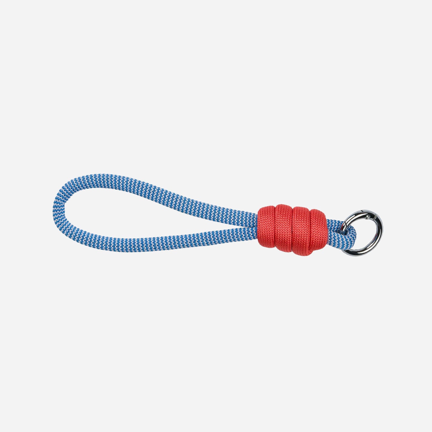 Colorblock Loop Keychain | Cobalt