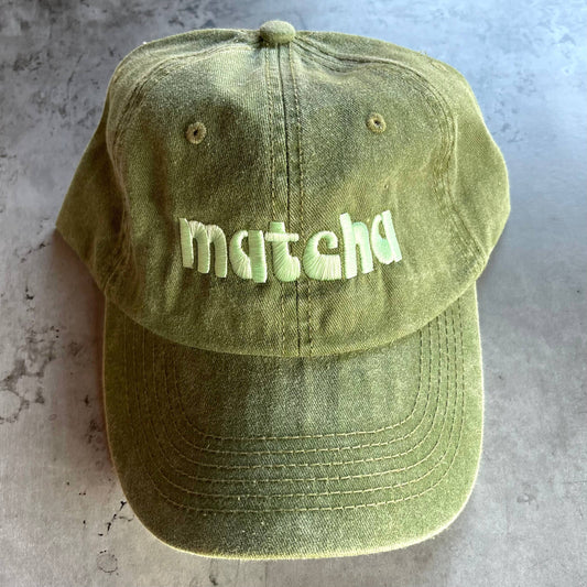 Matcha Restaurant Baseball Cap Dad Hat