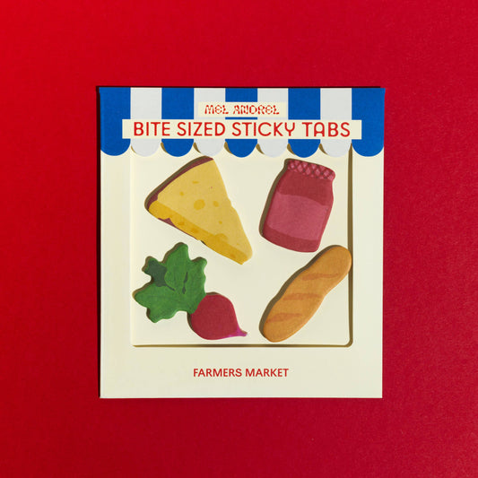 Bite Sized Mini Sticky Tabs: Farmer's Market