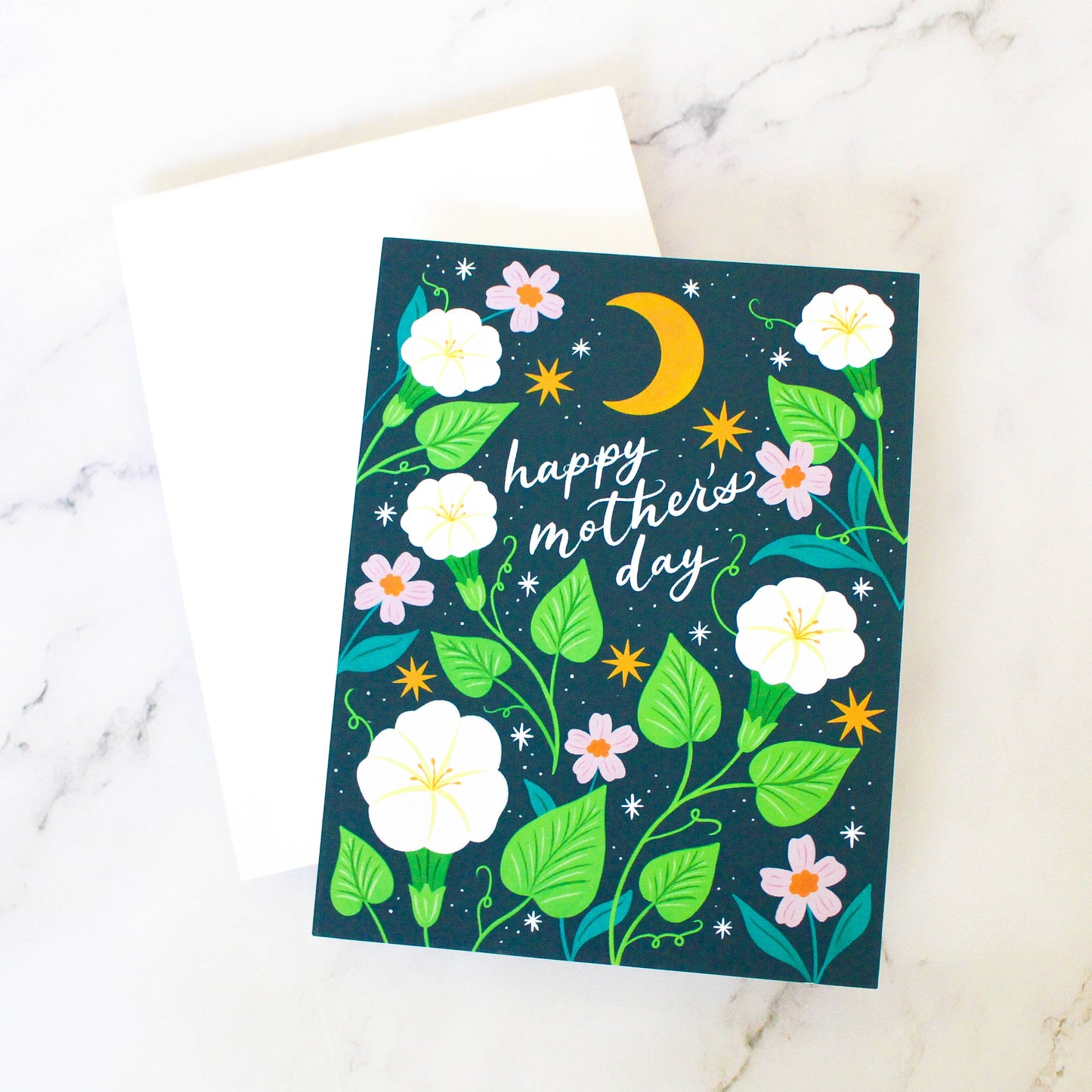 Moonflower Mother's Day Card