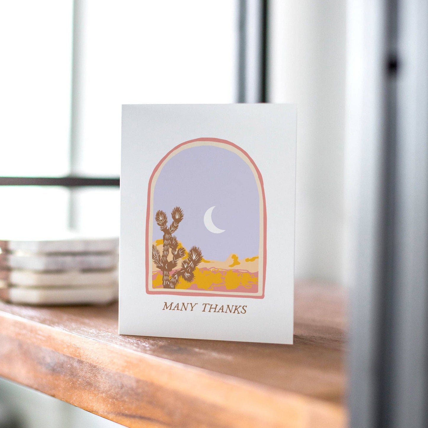 Joshua Tree Thank You A2 Greeitng Card