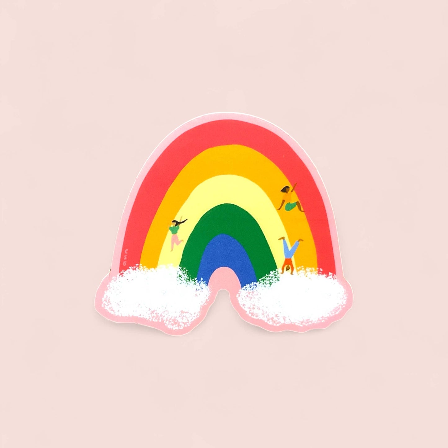 Rainbow Slide - Die Cut Sticker