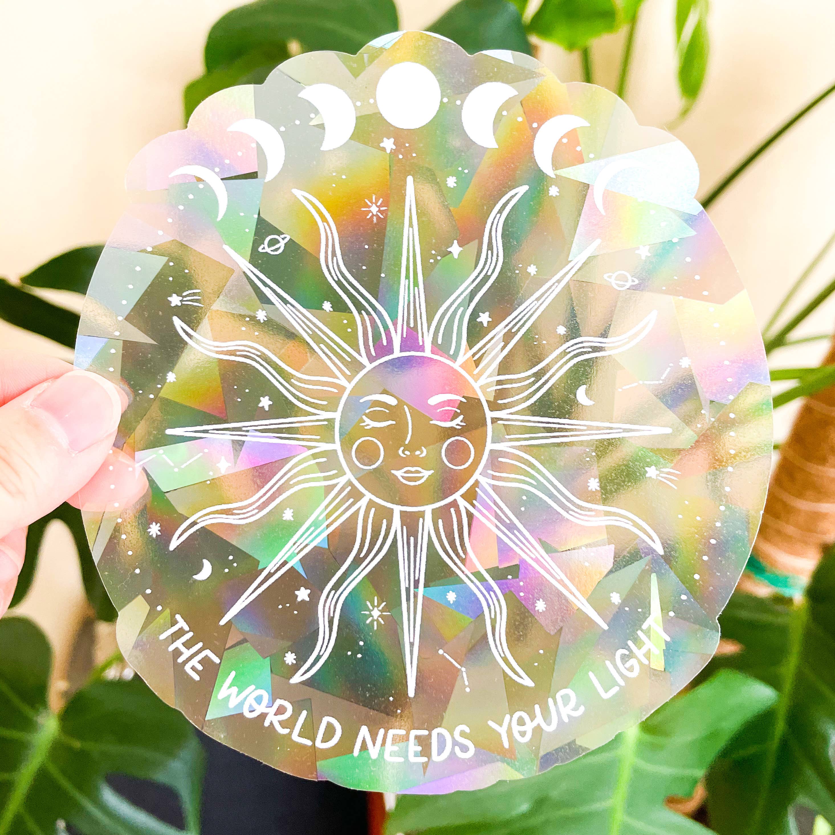 The World Needs Your Light Rainbow-Making Suncatcher - Thumbnail 4