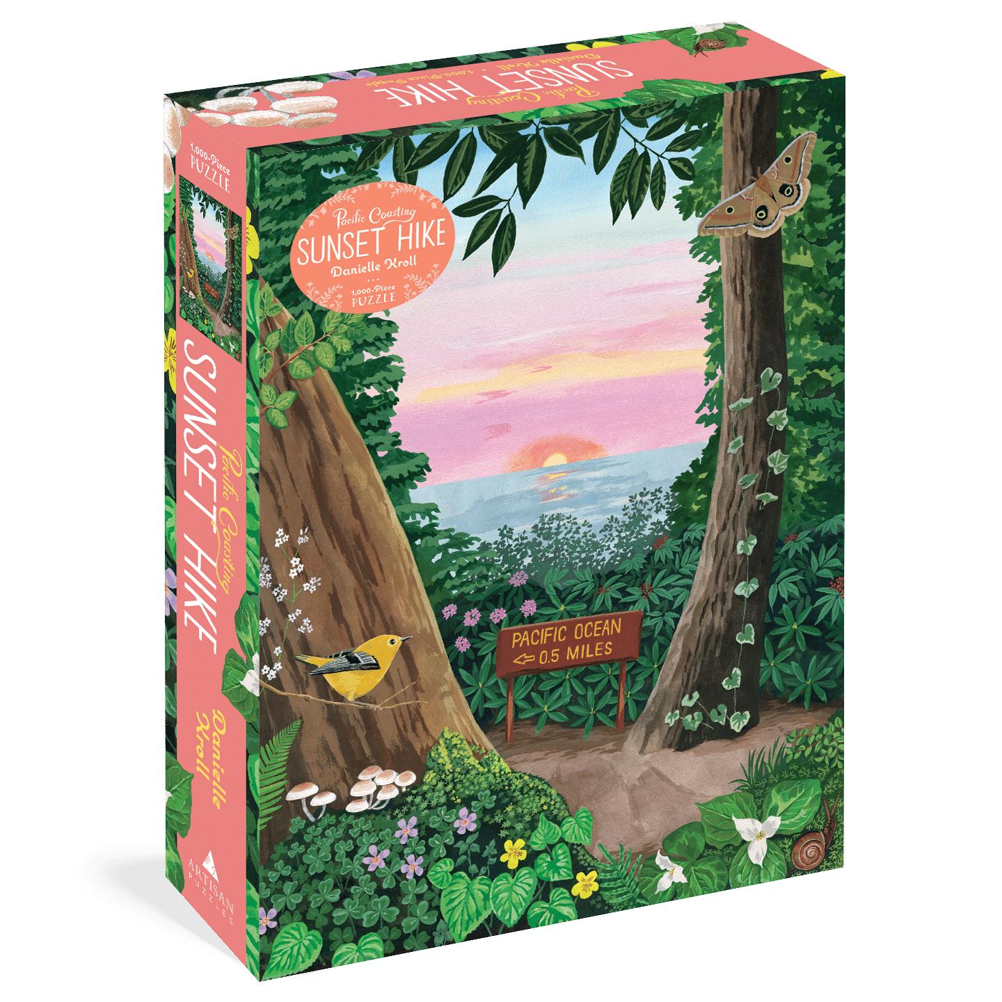 Pacific Coasting: Sunset Hike 1,000 Piece Puzzle