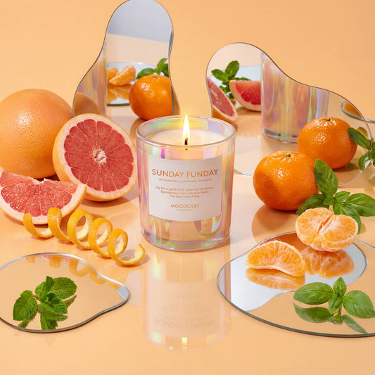 Moodcast Coconut Wax Candle | Sunday Funday