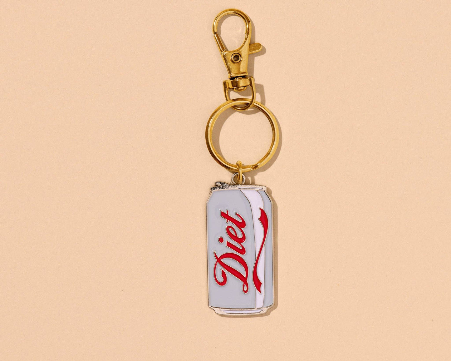 Diet Soda Enamel Keychain & Bag Charm