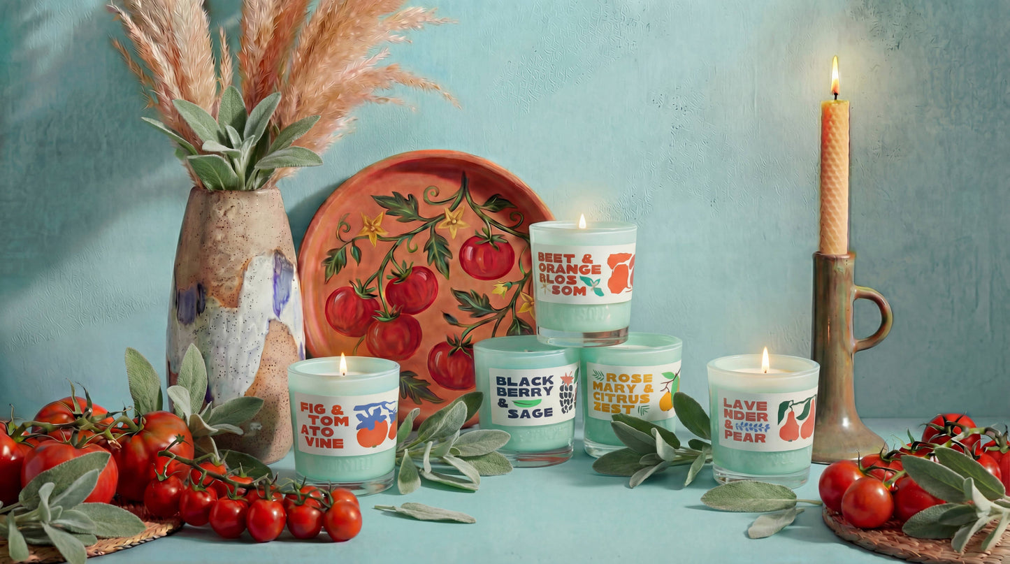 Rewined Market Lavender and Pear 10 oz Candle