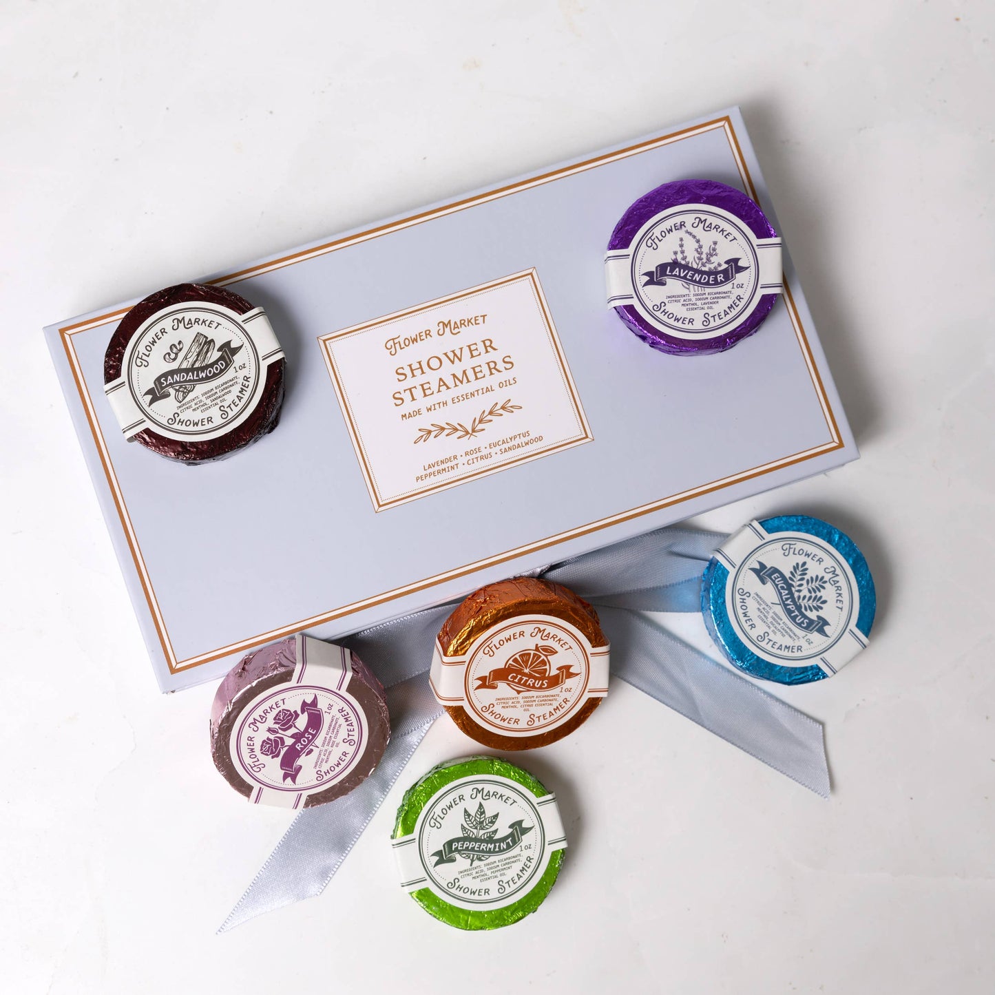8-Piece Boxed Set Aromatherapy Shower Steamers