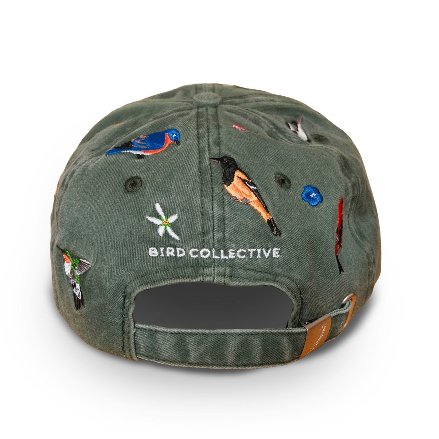 Backyard Birds Washed Hat