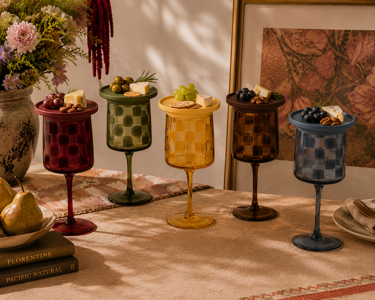 Charcuterie Wine Glass Toppers: Butter