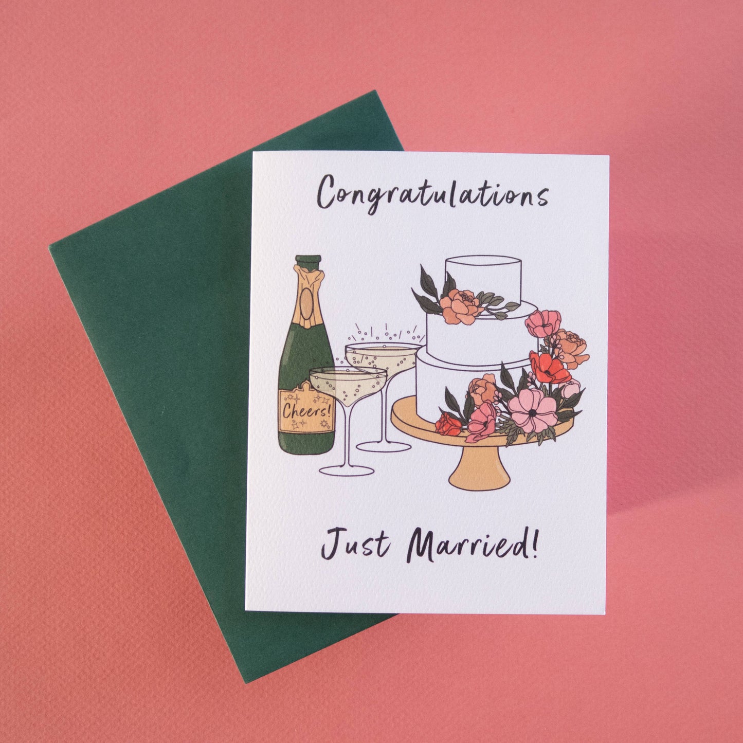 Congrats Just Married Card