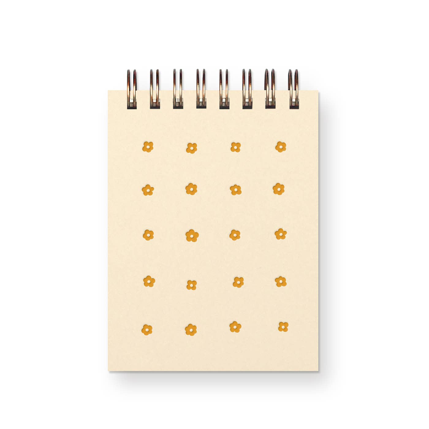 Flower Grid Mini Jotter Notebook: Thistle Cover | Canyon Ink