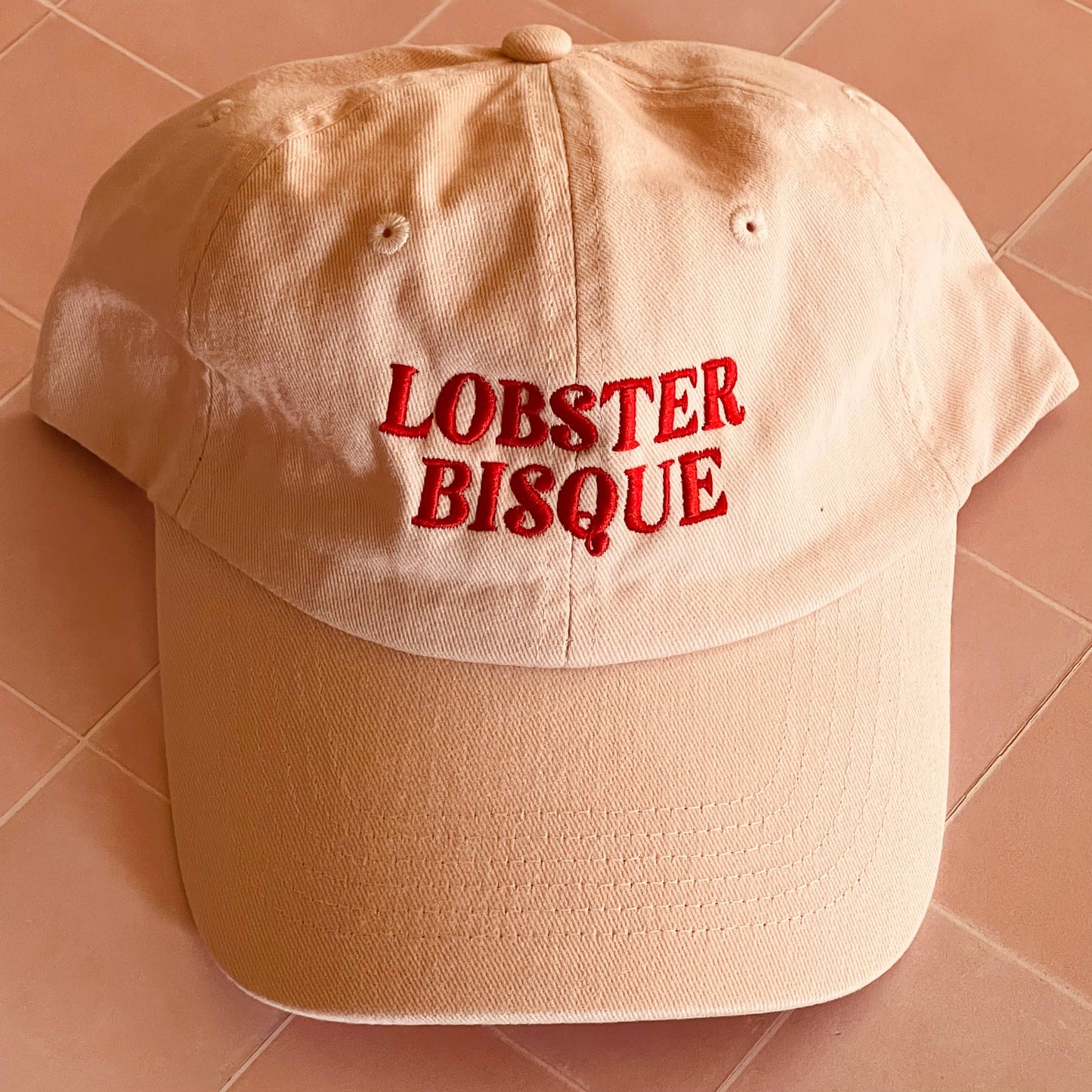 Lobster Bisque Baseball Cap Dad Hat