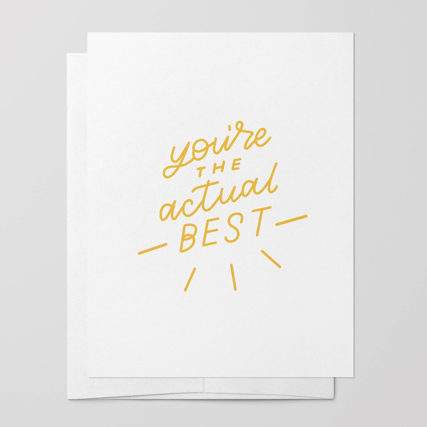 Actual Best Card