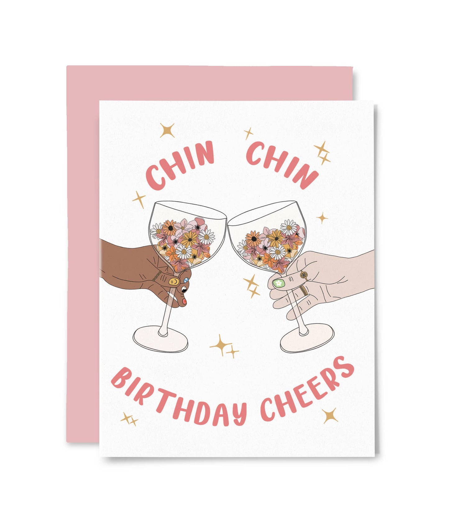 Chin Chin Birthday Card