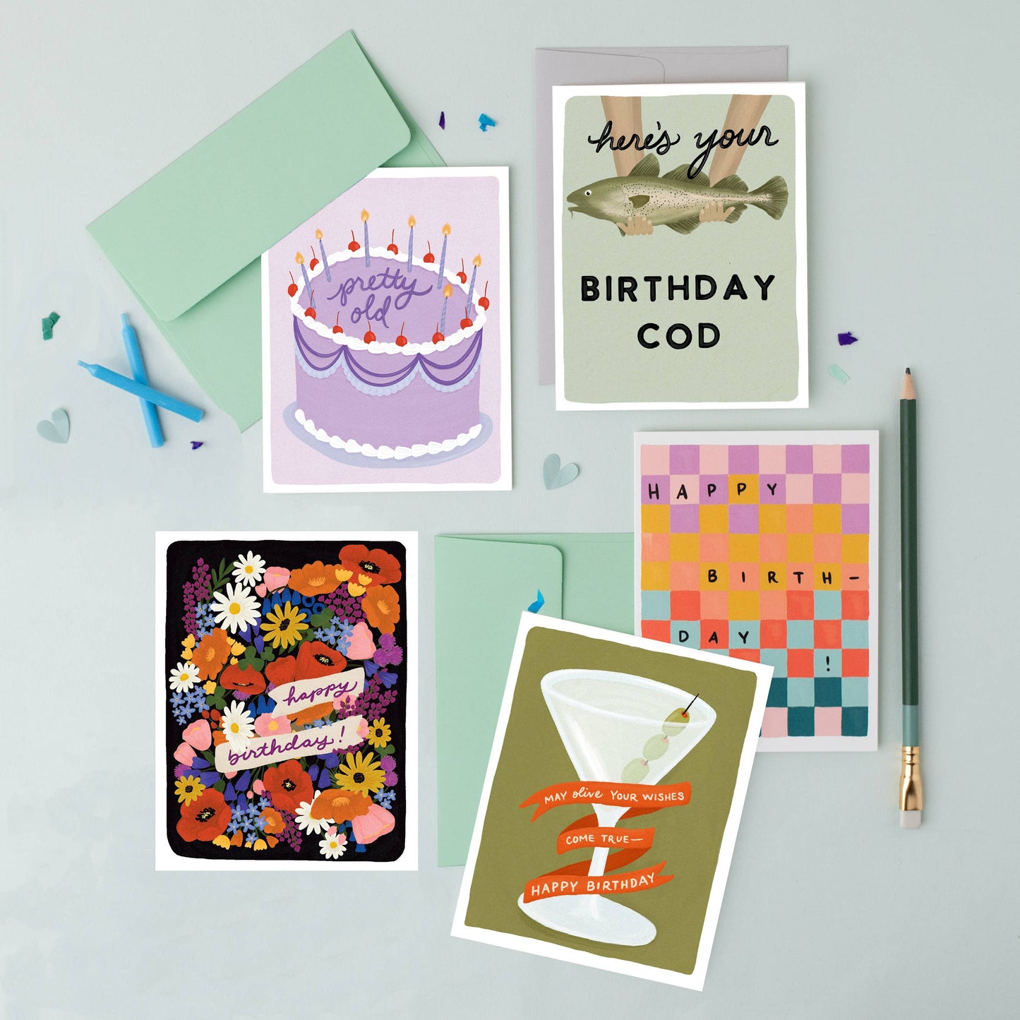 Olive Your Wishes | Punny Birthday Card