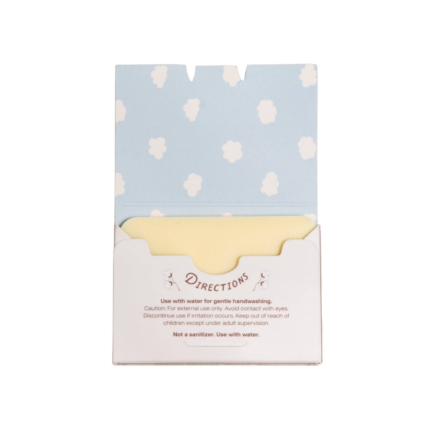 Paper Soap | Fresh Cotton Scent, 50 Sheets