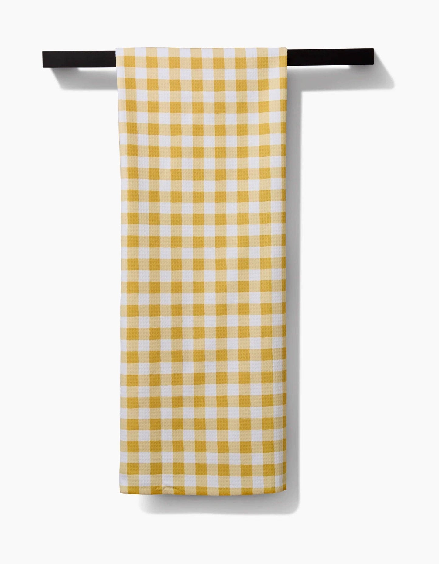 Golden Plaid Luxe Bath Towel