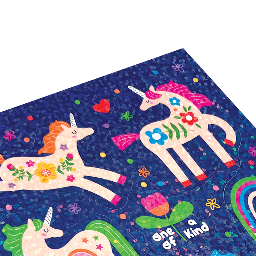 Stickiville Standard  - Magical Unicorns (Holographic Glitte
