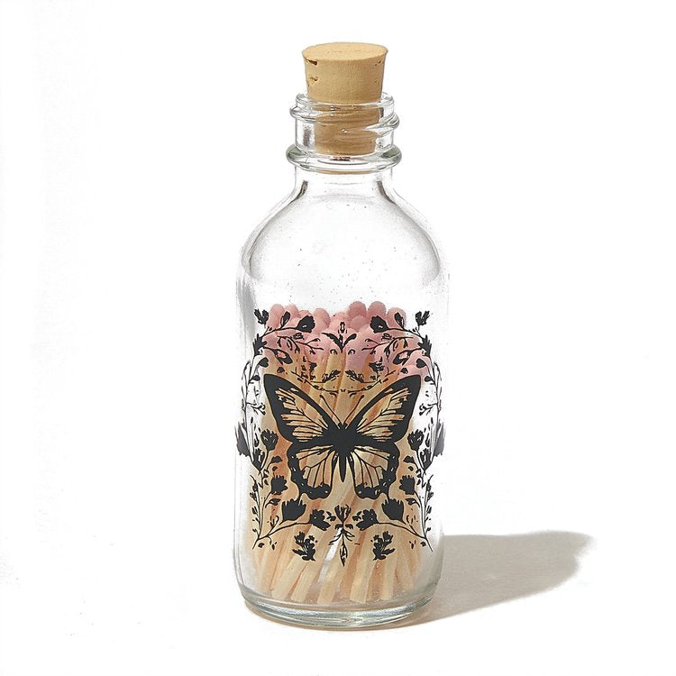 Papillon Mini Apothecary Match Bottle