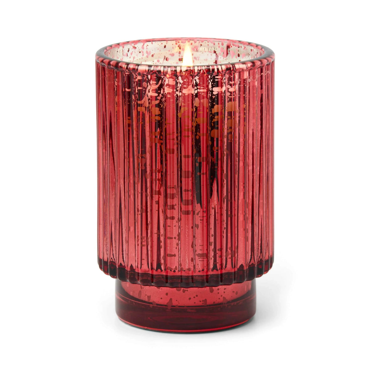 Paddywax 12oz Ribbed Mercury Candle | Winter Berry