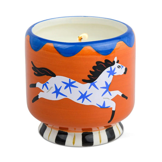 Paddywax 8 oz A Dopo Handpainted Horse Candle