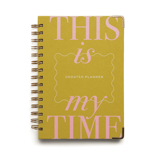 13 Mo Undated Perpetual Planner | My Time