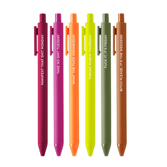 Jotter 6 Pack | Weekdays