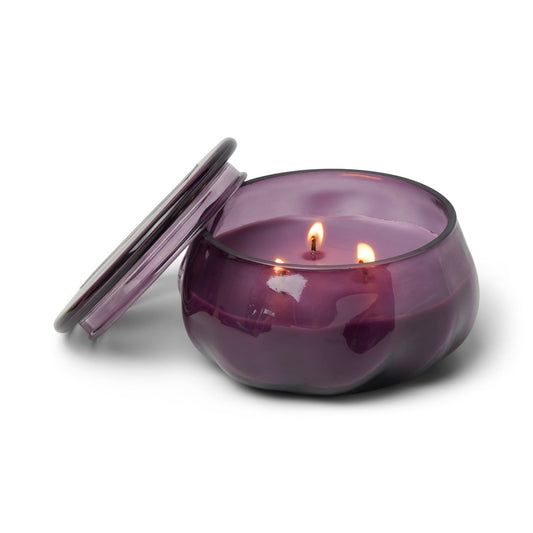 Paddywax Basalt 10 Oz Organic Shaped Candle | Violet + Vanilla