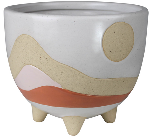 Desertscape Cement Pot
