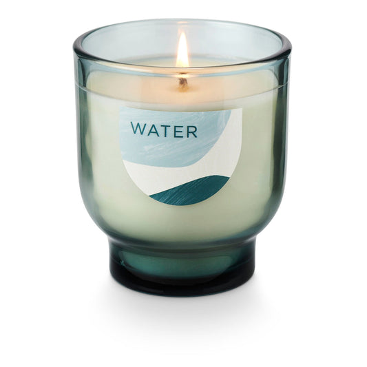 Illume 9.3 oz Element Glass Candle | Water