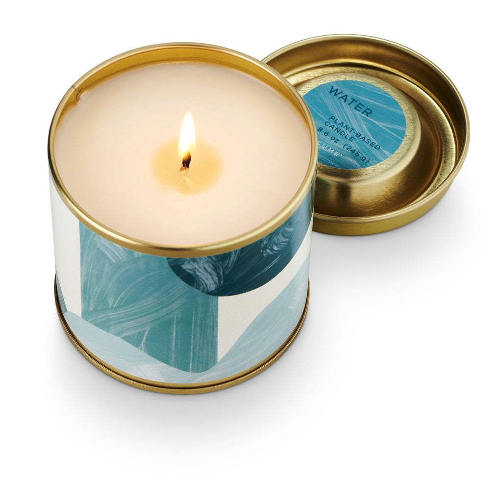 Illume 8.6 oz Element Tin Candle | Water