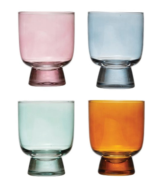 Colored Drinking Glass 6 oz.