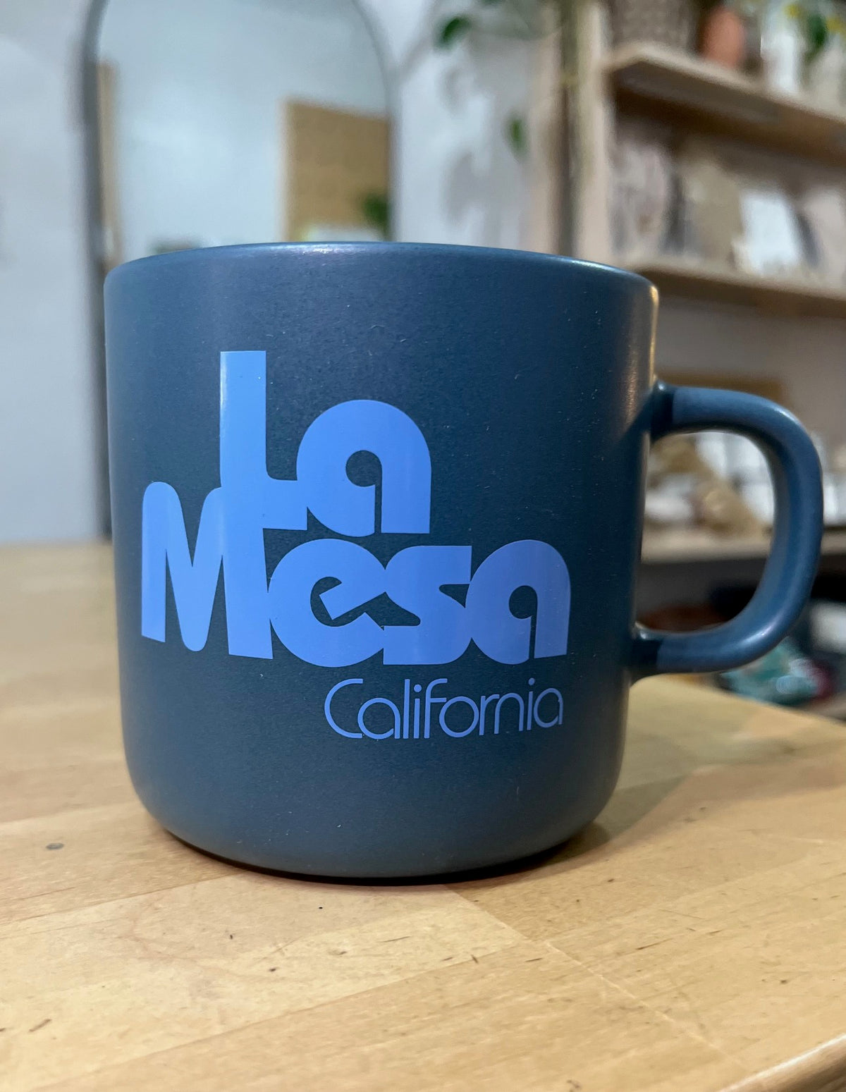 La Mesa Cuppa Matte Mug | Indigo Blue