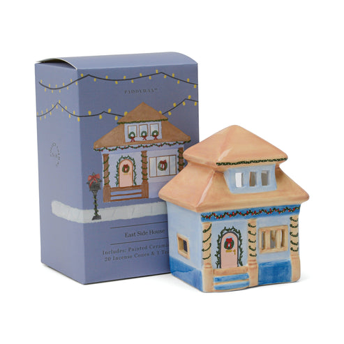 Paddywax No. 06 East Side House Incense & Tea Light Holder