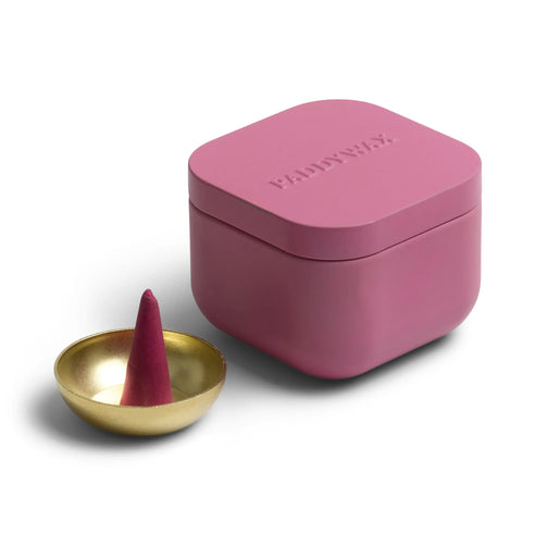 Paddywax Cubed Metal Tin Incense | Pink Pomelo Bay