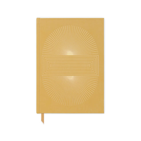 Metallic Suede Journal | Radiant Suns Block