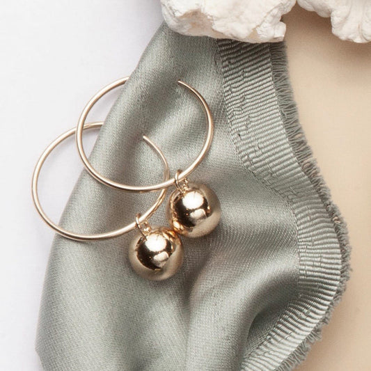 Marley Hoop Earrings | Gold