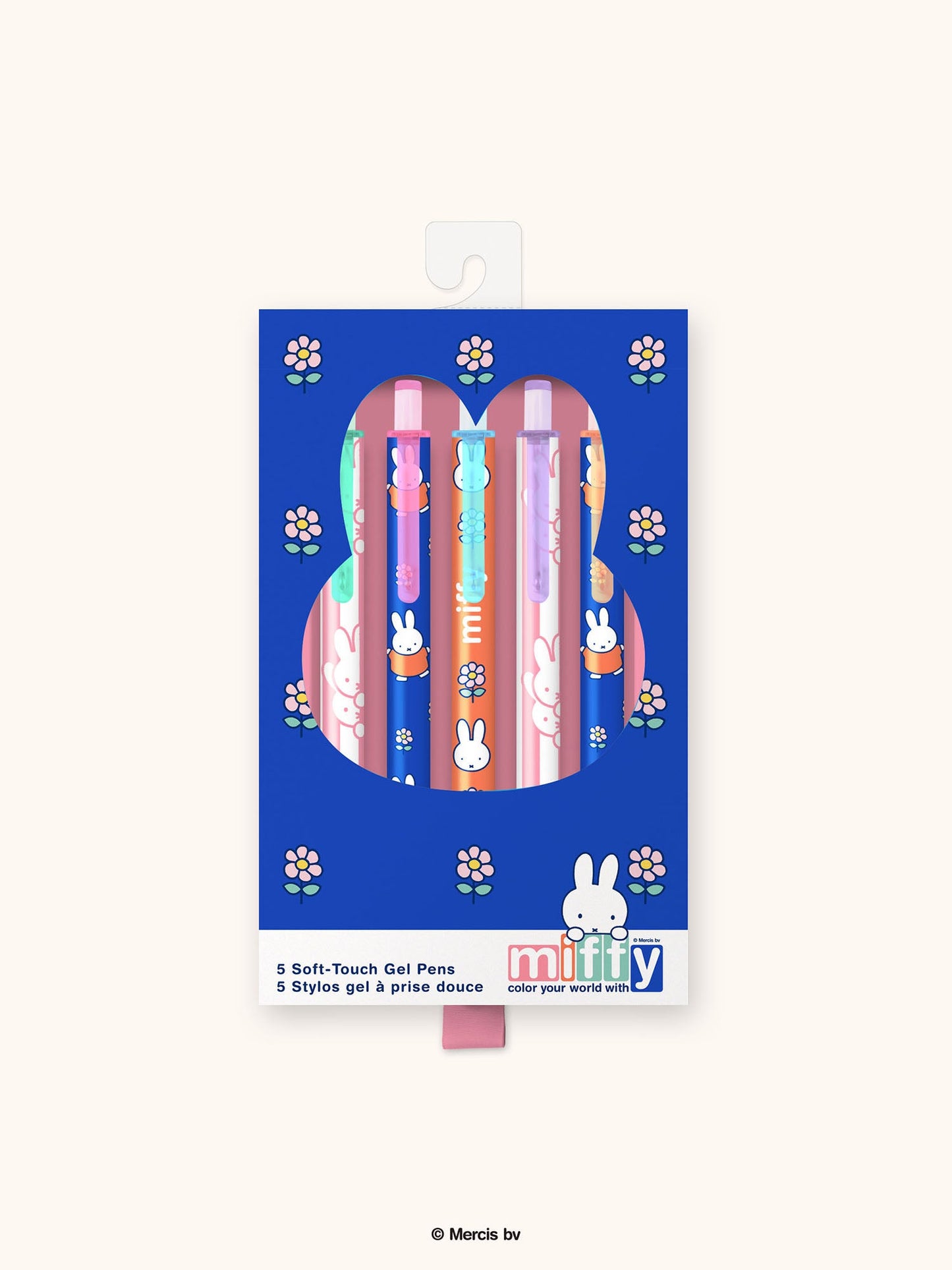 Miffy Dreamy Petals Soft-Touch Gel Pen Set