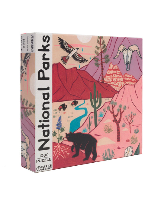 National Parks Tour 1000 Piece Puzzle