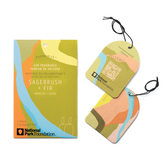 Parks Car Fragrance 2 Pack Yellowstone Sagebrush + Fir