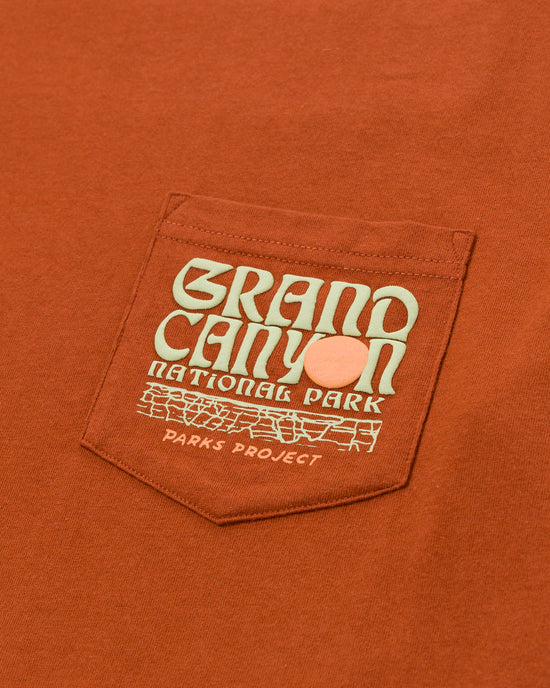 Grand Canyon Puff Print Pocket Tee