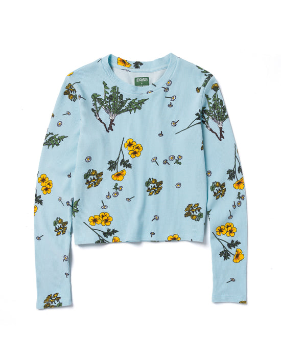 Forest Forager Waffle Mini Long Sleeve Tee